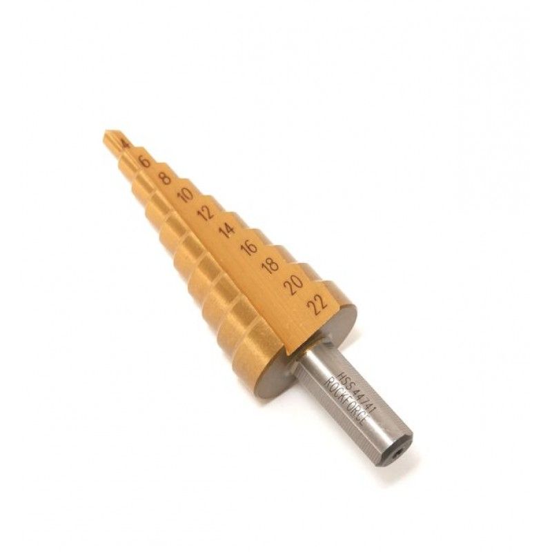 ROCKFORCE KADEMELİ MATKAP 4-22 MM